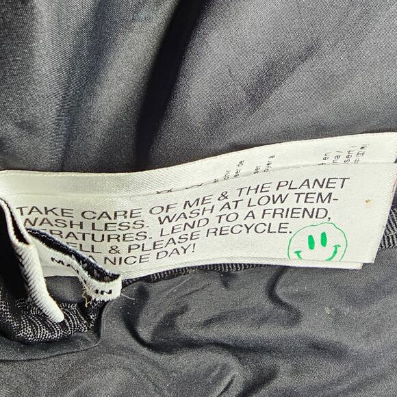 GANNI Seasonal Recycled Tech Festival Crossbody Bag Red/Black Tartan - Picture 6 of 6